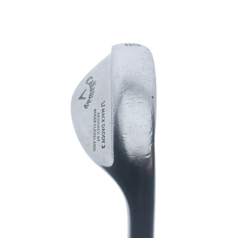 Used Callaway Mack Daddy 2 Chrome Gap Wedge / 52.0 Degrees / Wedge Flex