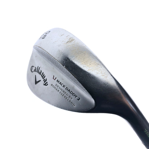 Used Callaway Mack Daddy 2 Chrome Lob Wedge / 58.0 Degrees / Wedge Flex