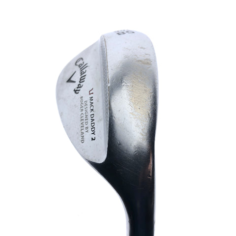 Used Callaway Mack Daddy 2 Chrome Lob Wedge / 58.0 Degrees / Wedge Flex