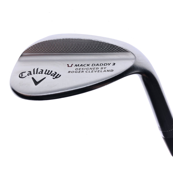 Used Callaway Mack Daddy 2 Chrome Lob Wedge / 60.0 Degrees / Stiff Flex