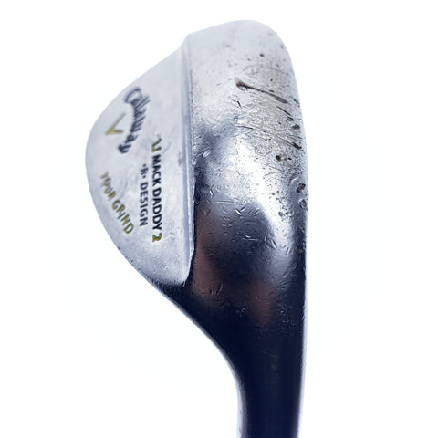Used Callaway Mack Daddy 2 Chrome Sand Wedge / 56.0 Degrees / Wedge Flex