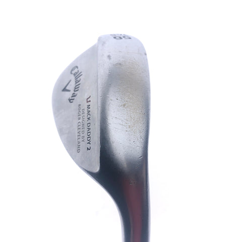 Used Callaway Mack Daddy 2 Chrome Sand Wedge / 56.0 Degrees / Wedge Flex