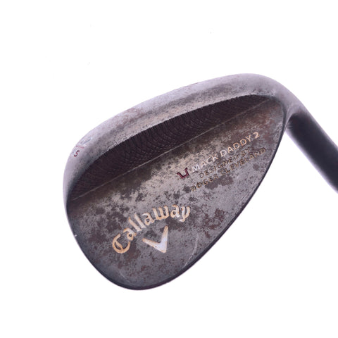 Used Callaway Mack Daddy 2 Slate Gap Wedge / 52.0 Degrees / Wedge Flex