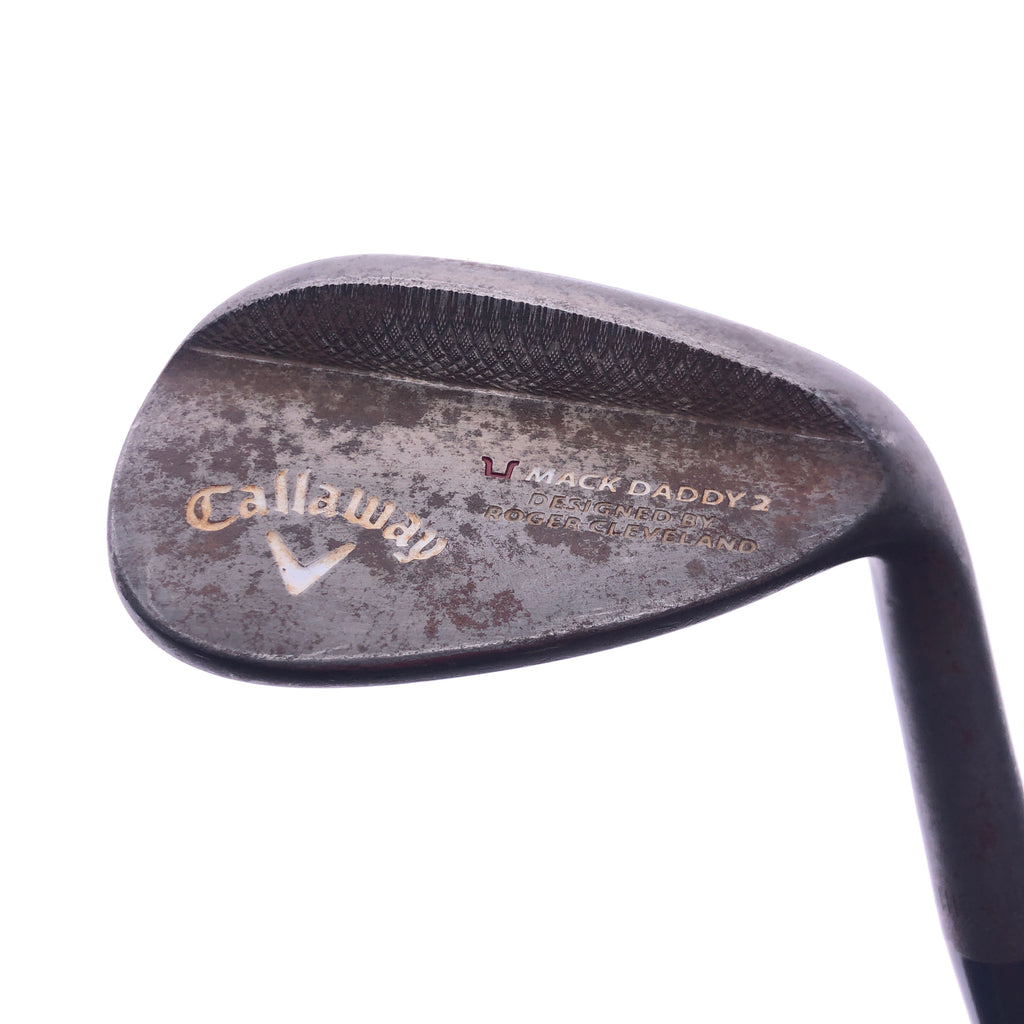 Used Callaway Mack Daddy 2 Slate Gap Wedge / 52.0 Degrees / Wedge Flex