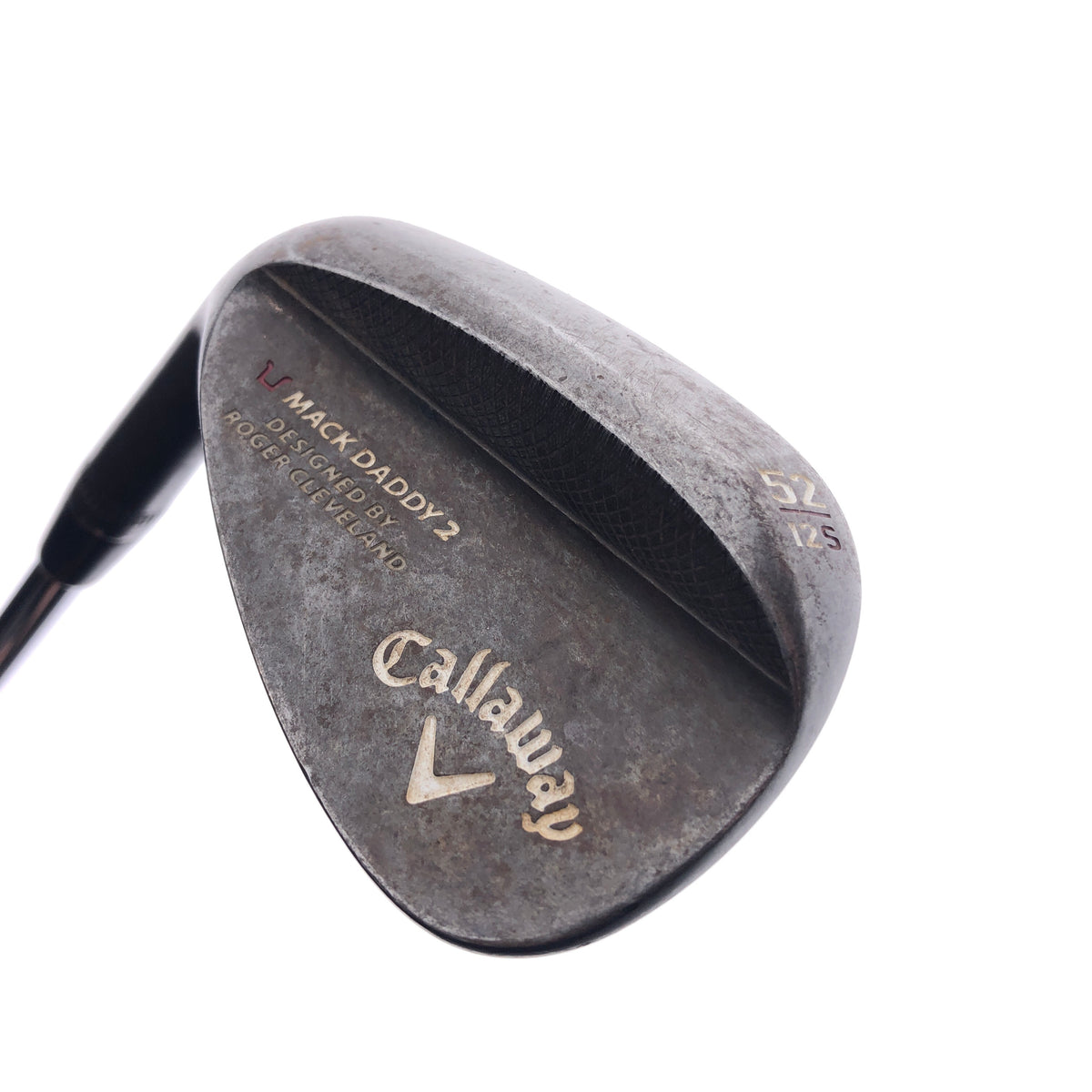 Used Callaway Mack Daddy 2 Slate Gap Wedge / 52.0 Degrees/X-Stiff Flex/Left-H