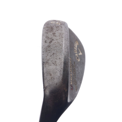 Used Callaway Mack Daddy 2 Slate Gap Wedge / 52.0 Degrees/X-Stiff Flex/Left-H