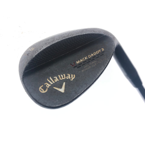Used Callaway Mack Daddy 2 Slate Lob Wedge / 58.0 Degrees / X-Stiff Flex