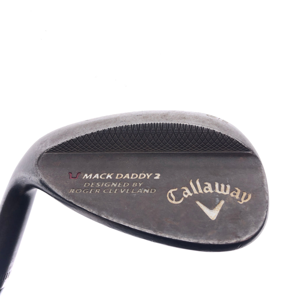 Used Callaway Mack Daddy 2 Slate Lob Wedge / 60.0 Degrees / Left-Handed