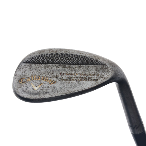 Used Callaway Mack Daddy 2 Slate Lob Wedge / 60.0 Degrees / Stiff Flex