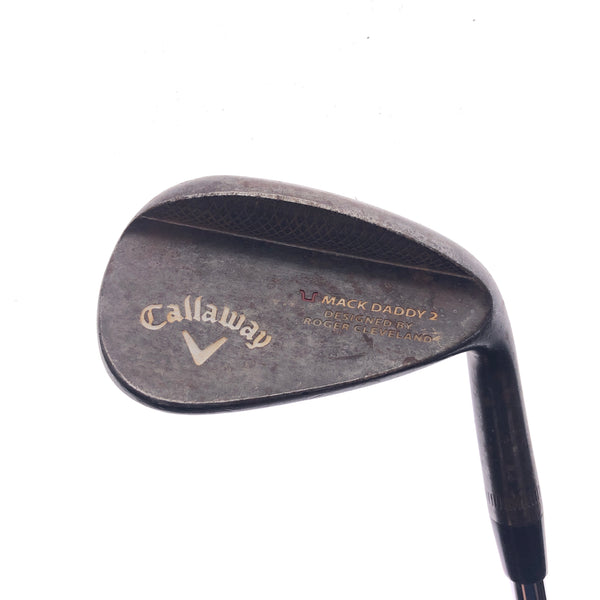 Used Callaway Mack Daddy 2 Slate Pitching Wedge / 47.0 Degrees / Stiff Flex