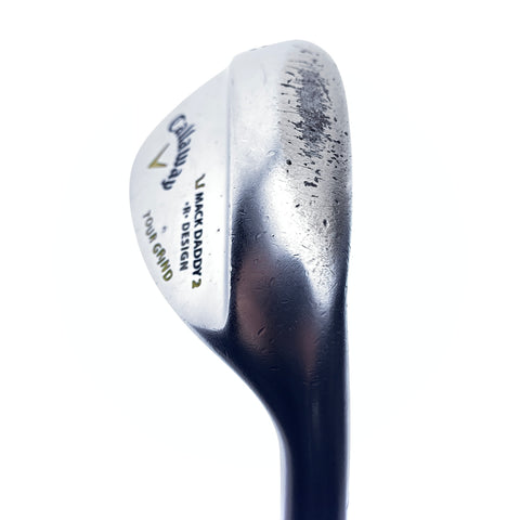 Used Callaway Mack Daddy 2 Tour Grind Chrome Sand Wedge/56.0 Degrees/Stiff Flex