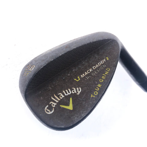 Used Callaway Mack Daddy 2 Tour Grind Slate Lob Wedge / 58 Degrees / Wedge Flex