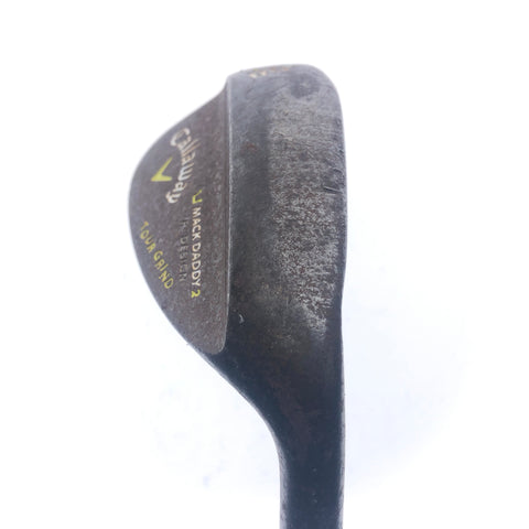 Used Callaway Mack Daddy 2 Tour Grind Slate Lob Wedge / 58 Degrees / Wedge Flex