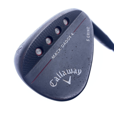 Used Callaway Mack Daddy 4 Black Gap Wedge / 50.0 Degrees / Stiff Flex