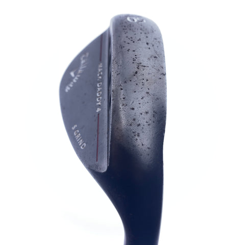 Used Callaway Mack Daddy 4 Black Gap Wedge / 50.0 Degrees / Stiff Flex