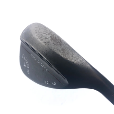 Used Callaway Mack Daddy 4 Black Lob Wedge / 58.0 Degrees / Stiff Flex