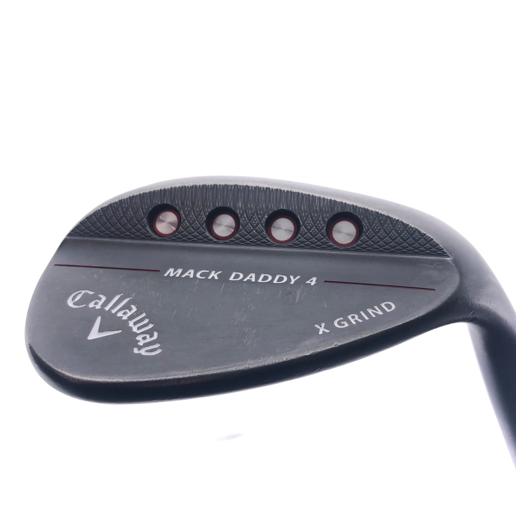 Used Callaway Mack Daddy 4 Black Lob Wedge / 58.0 Degrees / Stiff Flex