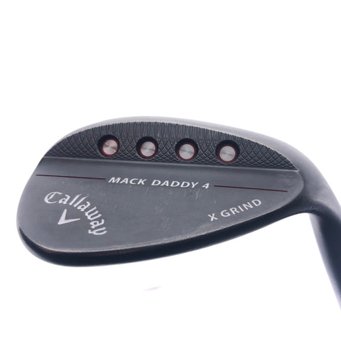 Used Callaway Mack Daddy 4 Black Lob Wedge / 58.0 Degrees / Stiff Flex
