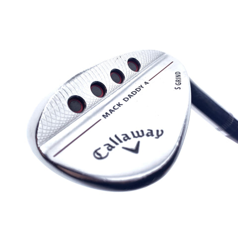 Used Callaway Mack Daddy 4 Chrome Gap Wedge / 50.0 Degrees / Regular Flex