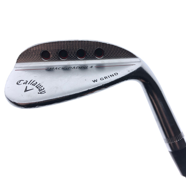 Used Callaway Mack Daddy 4 Chrome Gap Wedge / 50.0 Degrees / Stiff Flex