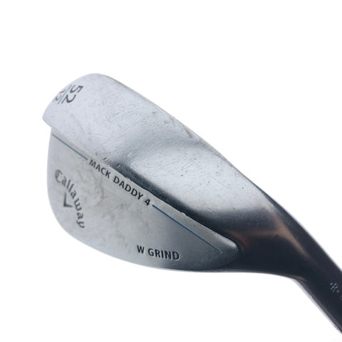 Used Callaway Mack Daddy 4 Chrome Gap Wedge / 52.0 Degrees / Ladies Flex