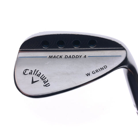 Used Callaway Mack Daddy 4 Chrome Gap Wedge / 52.0 Degrees / Ladies Flex