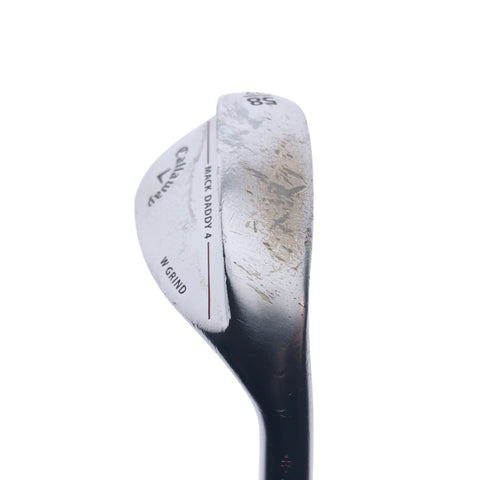 Used Callaway Mack Daddy 4 Chrome Lob Wedge / 58.0 Degrees / Stiff Flex