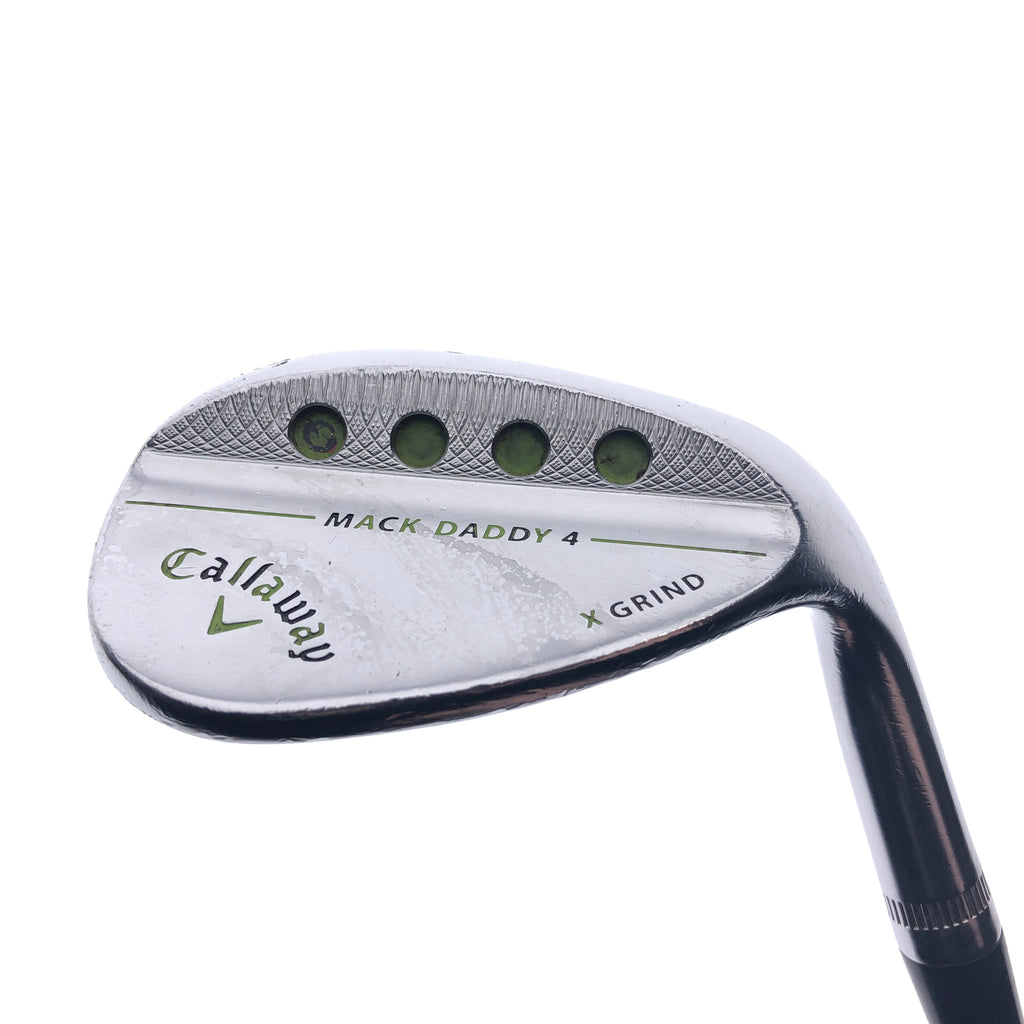 Used Callaway Mack Daddy 4 Chrome Lob Wedge / 58.0 Degrees / Stiff Flex