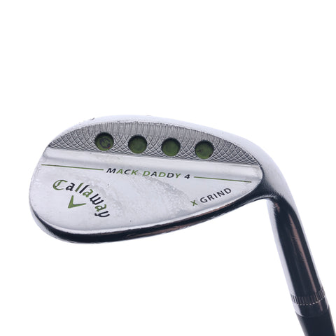Used Callaway Mack Daddy 4 Chrome Lob Wedge / 58.0 Degrees / Stiff Flex