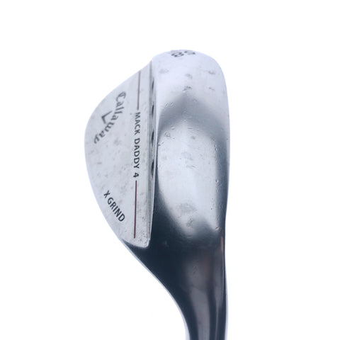 Used Callaway Mack Daddy 4 Chrome Lob Wedge / 58.0 Degrees / X-Stiff Flex