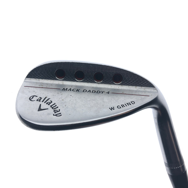 Used Callaway Mack Daddy 4 Chrome Lob Wedge / 60.0 Degrees / Wedge Flex