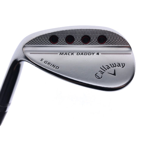 Used Callaway Mack Daddy 4 Chrome Sand Wedge / 54.0 Deg / Stiff / Left-Handed