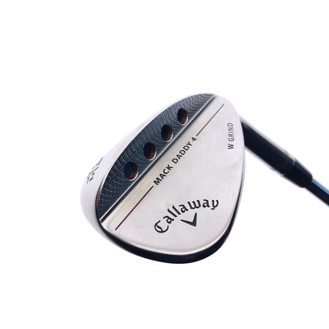 Used Callaway Mack Daddy 4 Chrome Sand Wedge / 54.0 Degrees / Stiff Flex