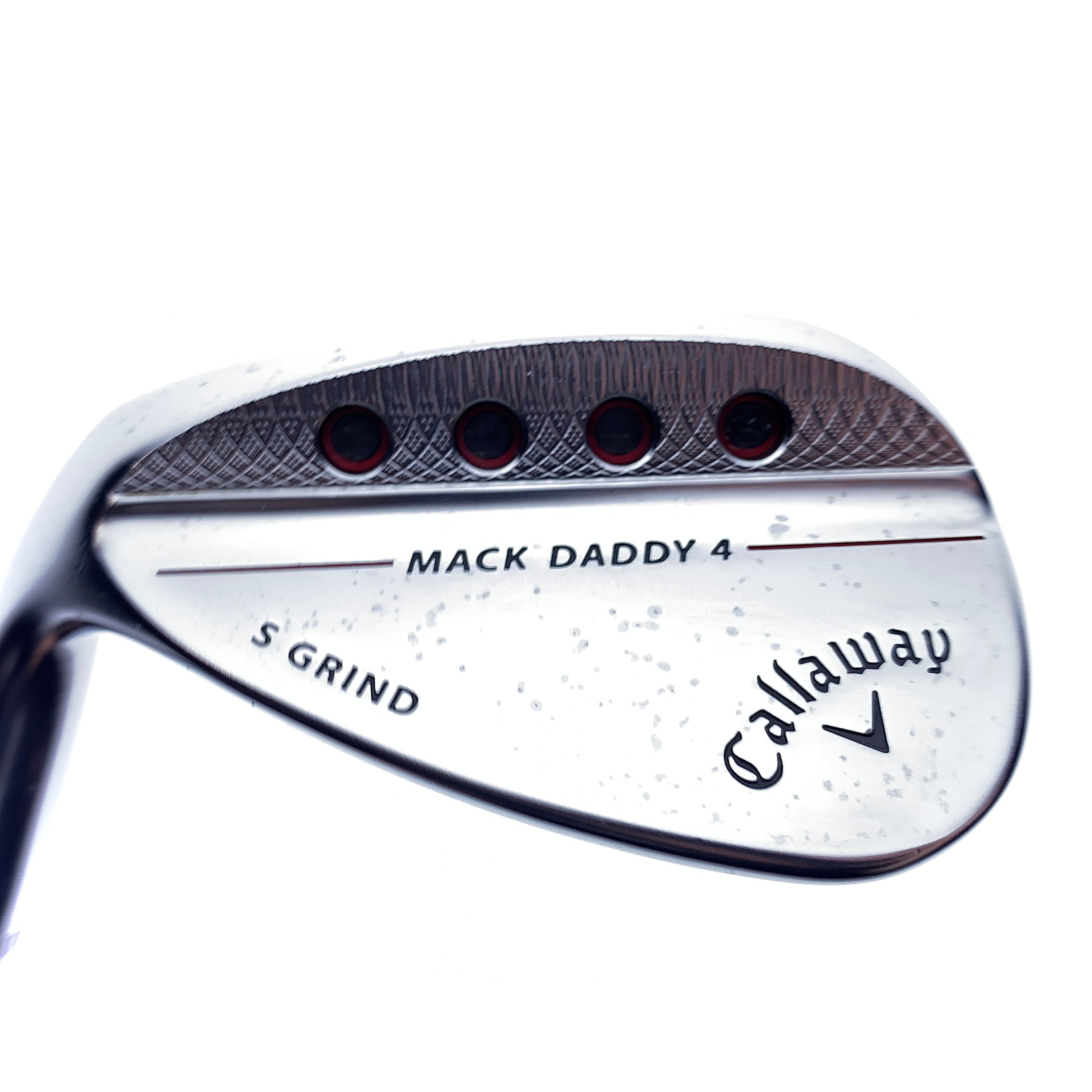 Used Callaway Mack Daddy 4 Chrome Sand Wedge / 54.0 Degrees / Stiff Flex / L-H