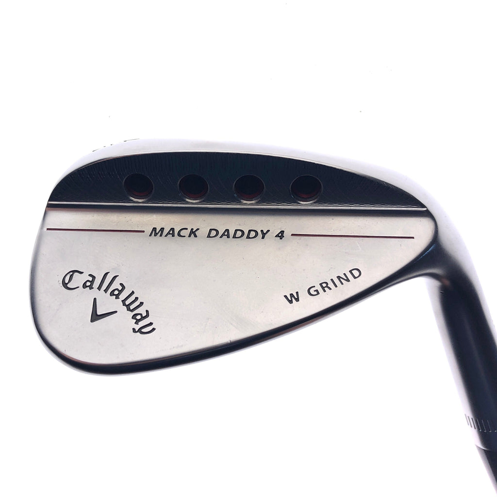 Used Callaway Mack Daddy 4 Chrome Sand Wedge / 54.0 Degrees / Stiff Flex