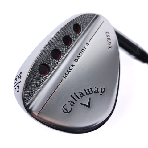 Used Callaway Mack Daddy 4 Chrome Sand Wedge / 54.0 Degrees / Wedge Flex