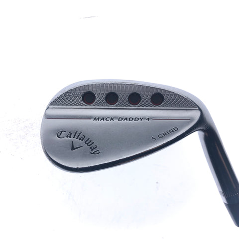 Used Callaway Mack Daddy 4 Chrome Sand Wedge / 54.0 Degrees / Wedge Flex