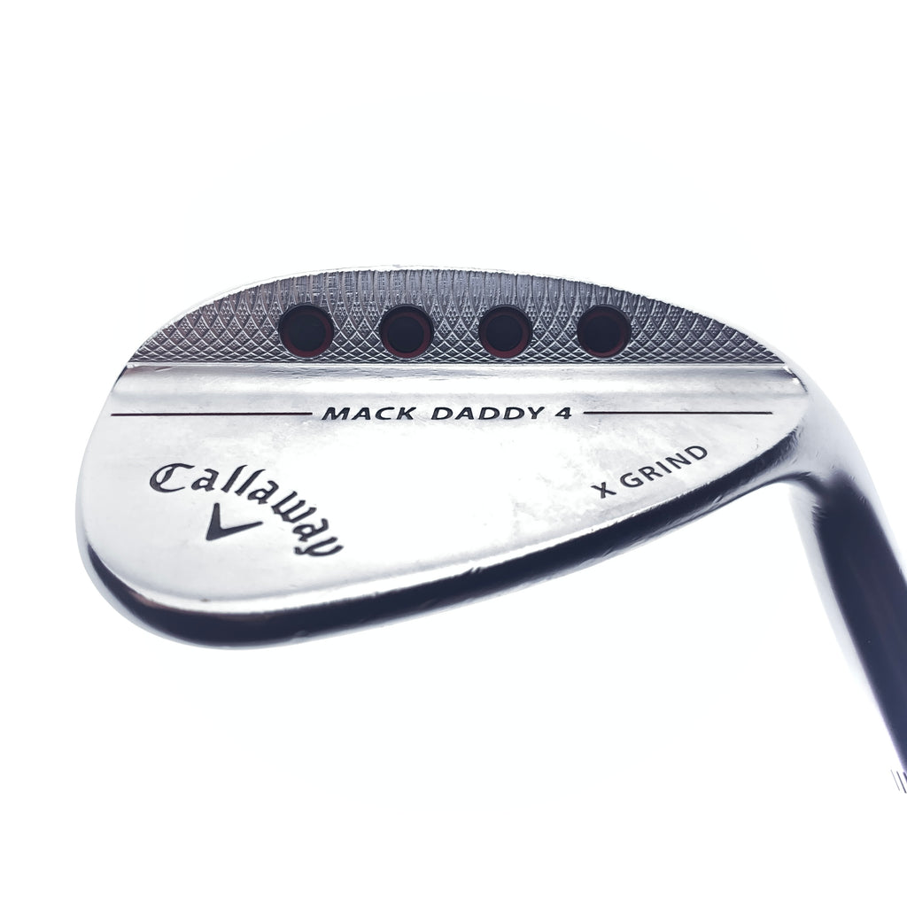 Used Callaway Mack Daddy 4 Chrome Sand Wedge / 54.0 Degrees / Wedge Flex