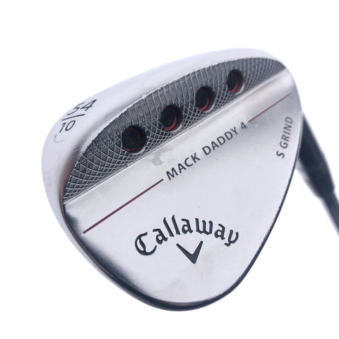 Used Callaway Mack Daddy 4 Chrome Sand Wedge / 54.0 Degrees / X-Stiff Flex