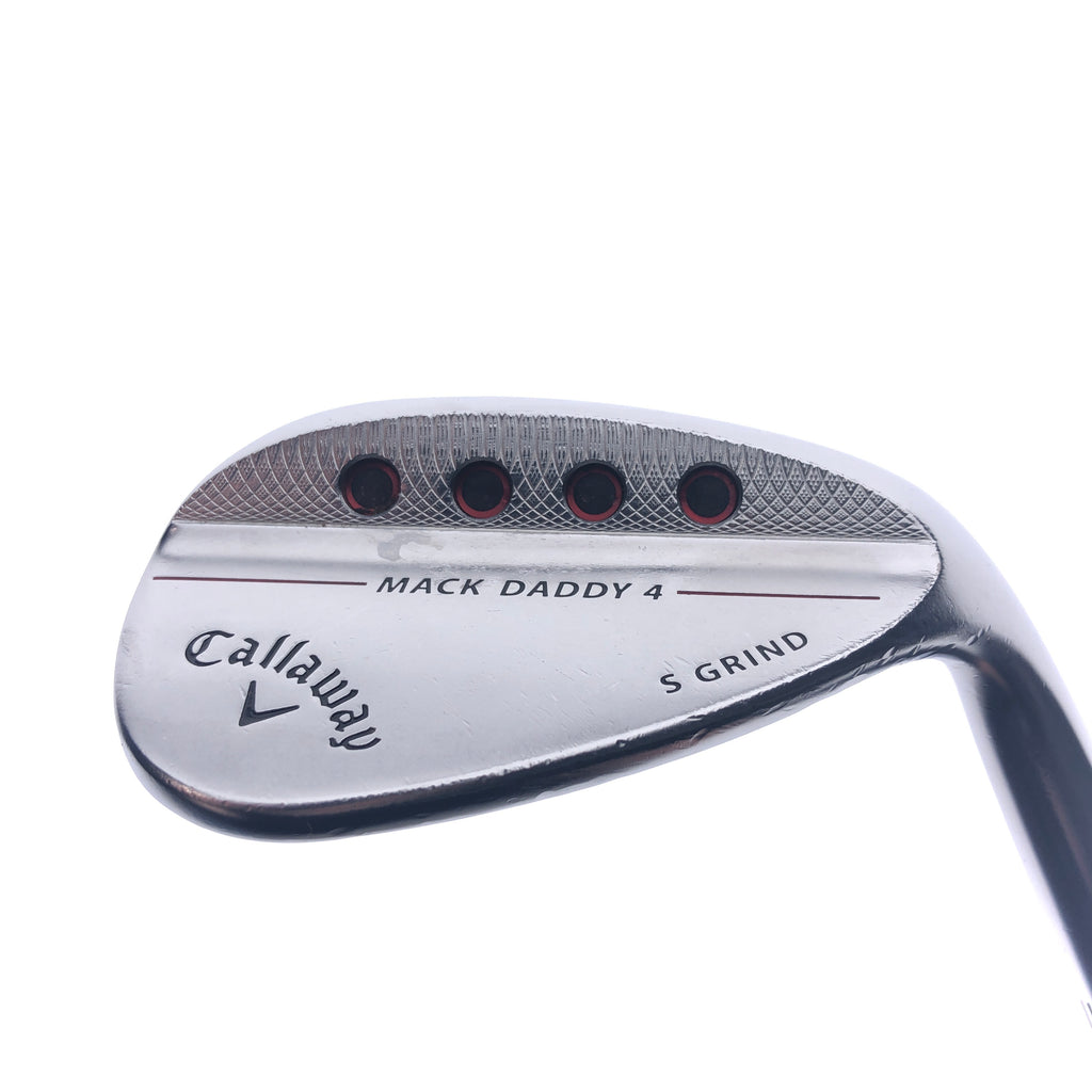 Used Callaway Mack Daddy 4 Chrome Sand Wedge / 54.0 Degrees / X-Stiff Flex