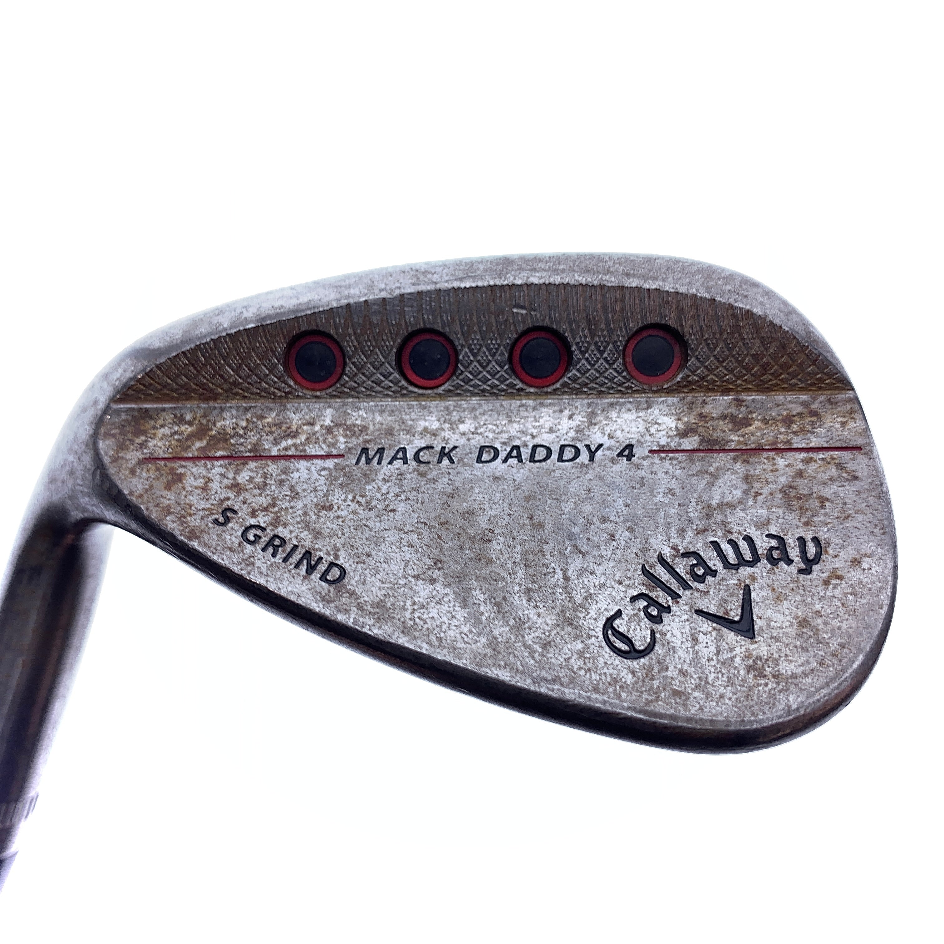 Used Callaway Mack Daddy 4 Raw Gap Wedge / 50.0 Degrees / Stiff Flex / Left-H