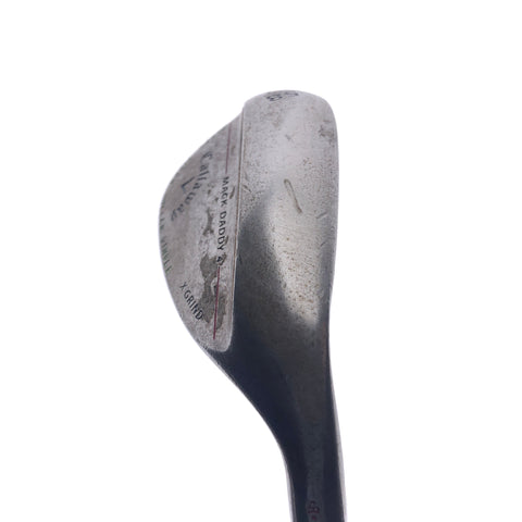 Used Callaway Mack Daddy 4 Raw Lob Wedge / 58.0 Degrees / Stiff Flex