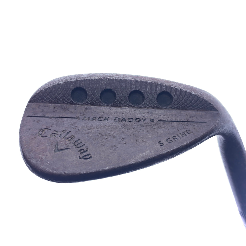 Used Callaway Mack Daddy 4 Raw Lob Wedge / 58.0 Degrees / Stiff Flex