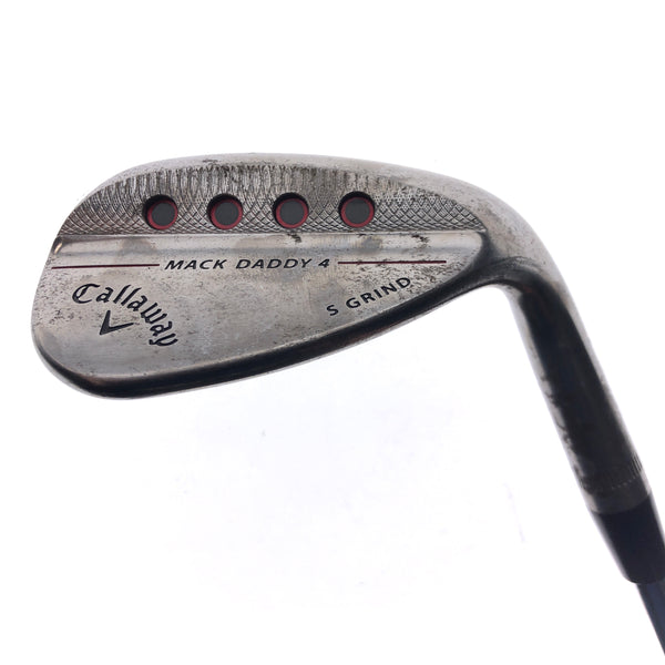 Used Callaway Mack Daddy 4 Raw Lob Wedge / 60.0 Degrees / Wedge Flex