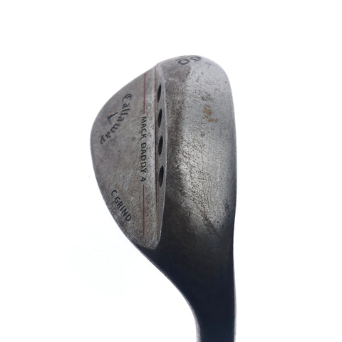 Used Callaway Mack Daddy 4 Raw Lob Wedge / 60.0 Degrees / X-Stiff Flex