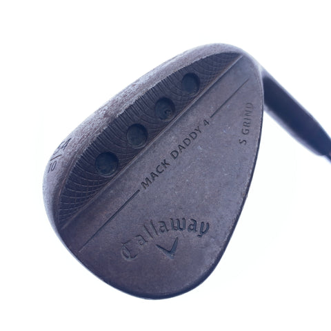 Used Callaway Mack Daddy 4 Raw Sand Wedge / 54.0 Degrees / Stiff Flex