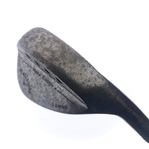 Used Callaway Mack Daddy 4 Raw Sand Wedge / 54.0 Degrees / Stiff Flex