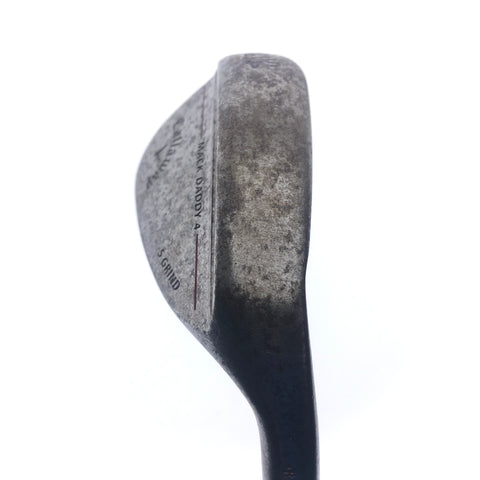 Used Callaway Mack Daddy 4 Raw Sand Wedge / 54.0 Degrees / Stiff Flex
