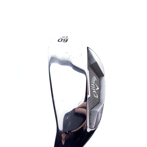 Used Callaway Mack Daddy CB 2024 Lob Wedge / 60.0 Deg / Wedge Flex / Left-Handed