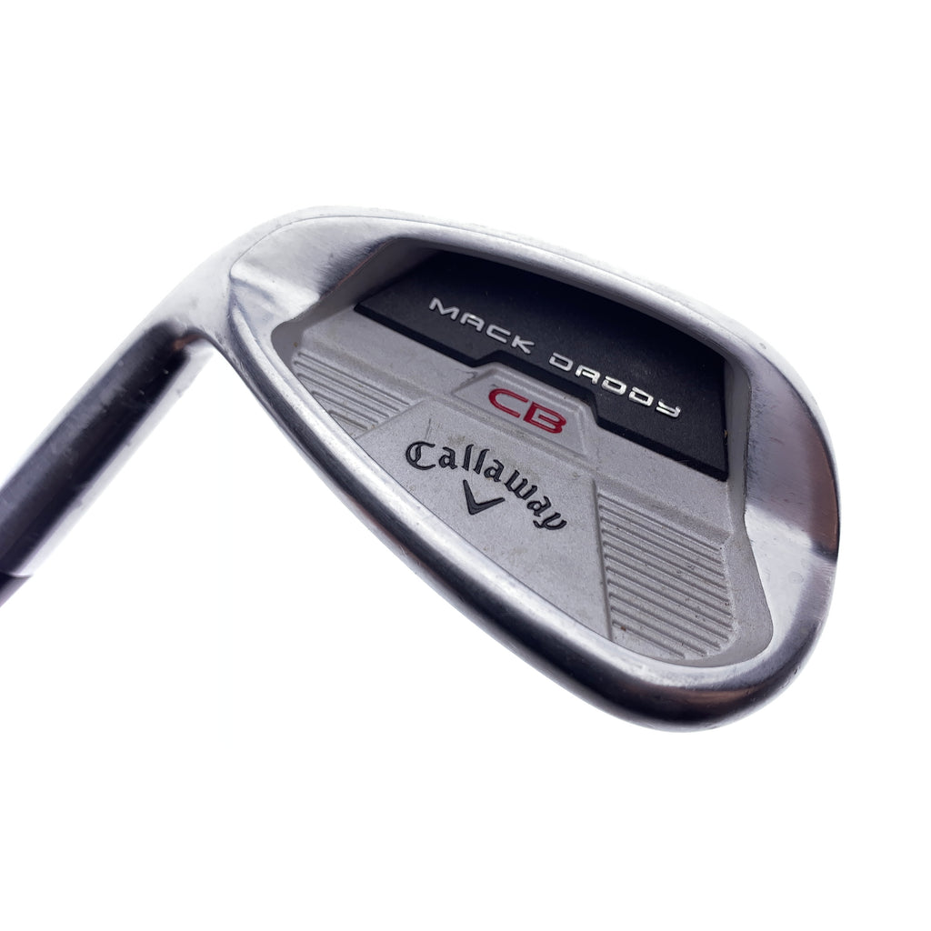 Used Callaway Mack Daddy CB Gap Wedge / 50.0 Degrees / Wedge Flex / Left-Handed